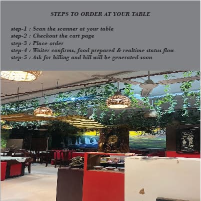 How to order with QR code